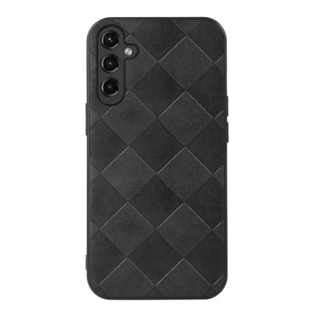 Протиударний чохол Weave Plaid для Samsung Galaxy A24 4G - чорний