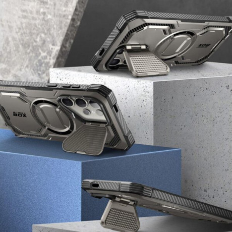 Двосторонний чехол Supcase i-Blason ArmorBox 2-Set для Samsung Galaxy S24 Ultra - Gray