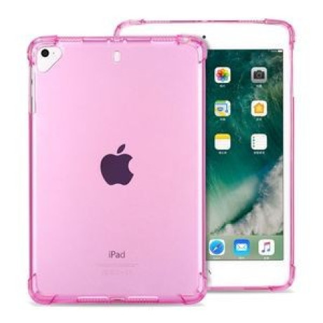 Протиударний прозорий силіконовий чохол Full Thicken Corners на iPad Air 2019/Pro 10.5-рожевий
