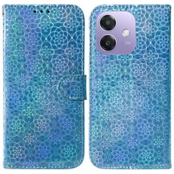 Чохол-книжка з кольоровою обкладинкою та магнітною застібкою Colorful Magnetic Buckle на OPPO A5x 5G/A3 4G/5G/A3x 4G/5G - синій