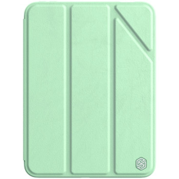 Противоударный чехол-книжка NILLKIN для iPad mini 6 - зеленый