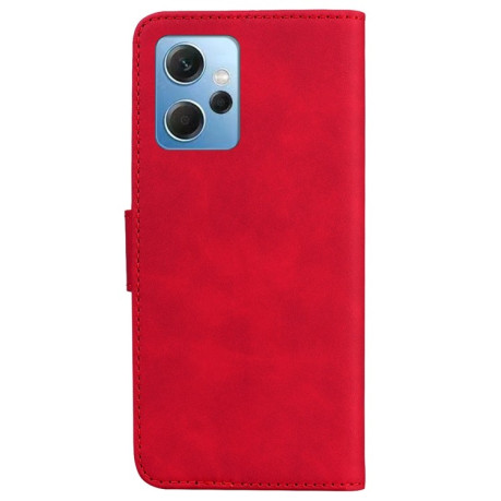Чохол-книжка Skin Feel Pure Color для Xiaomi Redmi Note 12 4G - червоний