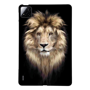 Чехол Color Painting Pattern Smart для Xiaomi Pad 7 / Pad 7 Pro - Lion
