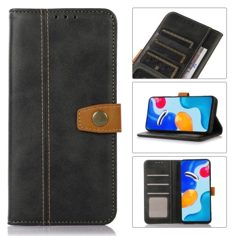 Чохол-книжка Stitching Thread для Reno7 5G Global/ Find X5 Lite/OnePlus Nord CE2 5G - чорний