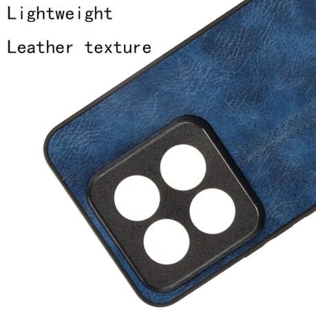 Ударозахисний чохол Sewing Cow Pattern For Xiaomi 14 Pro - синій