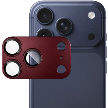 Металева захисна накладка Imak на камеру на iPhone 18 Pro Max — червона