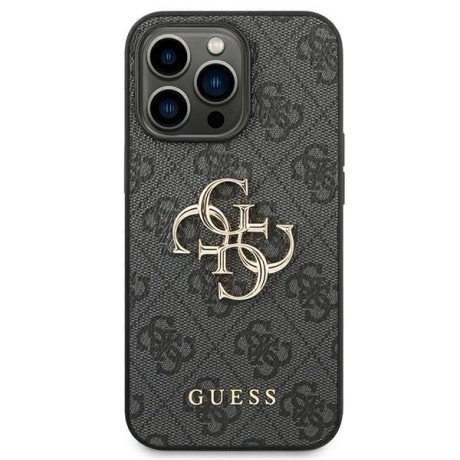 Оригінальний чохол Guess 4G Big Metal Logo для iPhone 14 Pro Max - grey