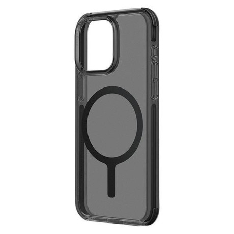 Оригинальный чехол UNIQ etui Combat Magclick Charging на iPhone 15 Pro - black/carbon black