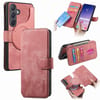Чехол-книжка CaseNeo MagSafe RFID Anti-theft Retro Leather для Samsung Galaxy A57 5G — розовый