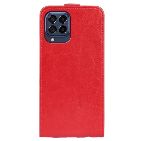 Флип-чехол R64 Texture Single на Samsung Galaxy M53 R64 - красный