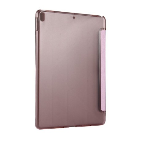 Чохол Silk Texture Deformation Flip Sleep/Wake-up рожевий для iPad Air 2019/Pro 10.5