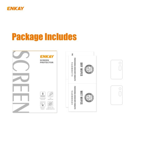Защитное стекло на камеру 2 PCS Hat-Prince ENKAY 0.2mm 9H 2.15D для Samsung Galaxy Note 20 Ultra