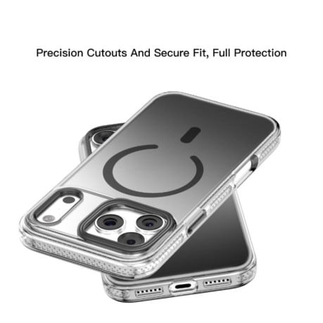 Чехол Mutural Ice Series MagSafe Gradient Matte на iPhone 17 Pro Max - оранжевый
