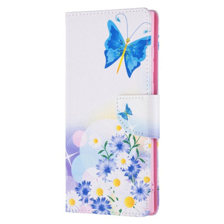 Чохол-книжка Colored Drawing Series Samsung Galaxy S22 Ultra 5G - Butterfly Love