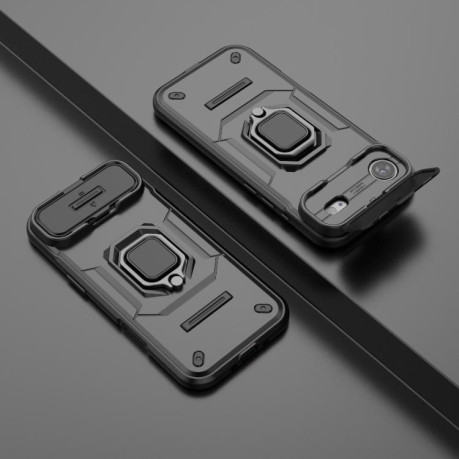 Протиударний чохол Sliding Camshield для iPhone Air - чорний