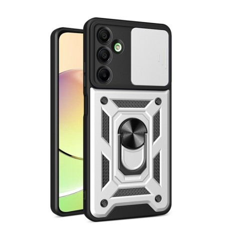 Протиударний чохол Sliding Camshield для Samsung Galaxy A16 5G - сріблястий