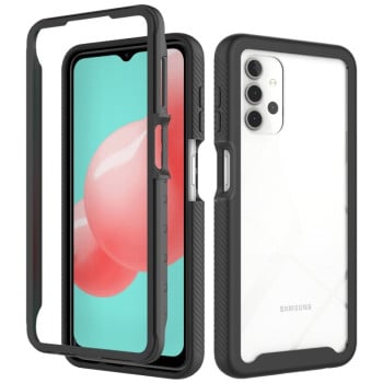 Противоударный чехол Starry Sky Solid Color на Samsung Galaxy A32 5G - черный