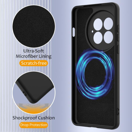 Силіконовий чохол Shockproof Silicone Magsafe для OnePlus 13 - чорний