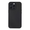 Силіконовий чохол Solid Color Liquid для iPhone 14 Pro Max - чорний