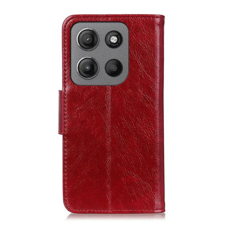 Чохол-книжка Mirren Crazy Horse для Motorola Moto G15 4G/G05 - червоний