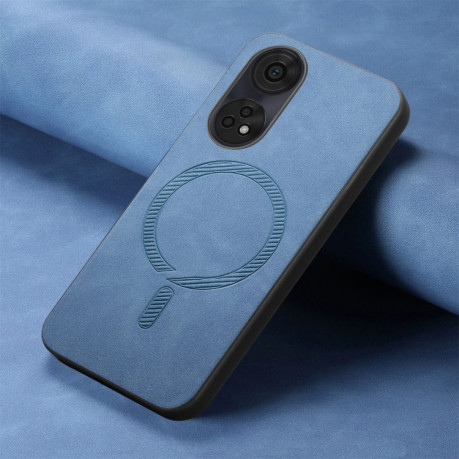 Чохол Retro Magsafe Magnetic на OPPO A3 Pro - синій