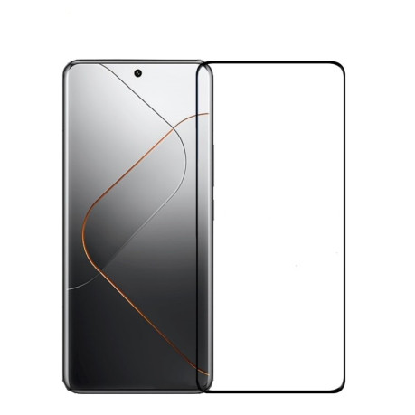 Защитное стекло PINWUYO 9H Full Screen на Xiaomi 14 Pro - черное