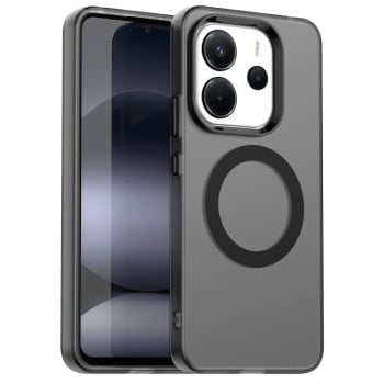 Протиударний чохол Candy Magsafe PC Hybrid TPU для Xiaomi Redmi Note 14 4G - чорний