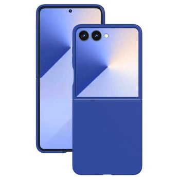 Чехол полимерный Kalebol Paint-sprayed Solid Color на Samsung Galaxy Filp 7 - синий