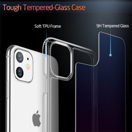 Чехол ESR Ice Shield Series на iPhone 11-красно-синий