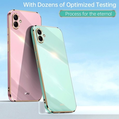 Протиударний чохол XINLI Straight Edge для Samsung Galaxy A04 4G - червоний