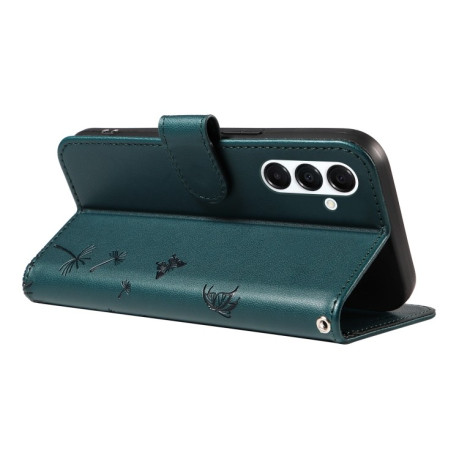 Чехол-книжка Dandelion Embossed Pattern Flip Leather для Samsung Galaxy A26 5G - синий