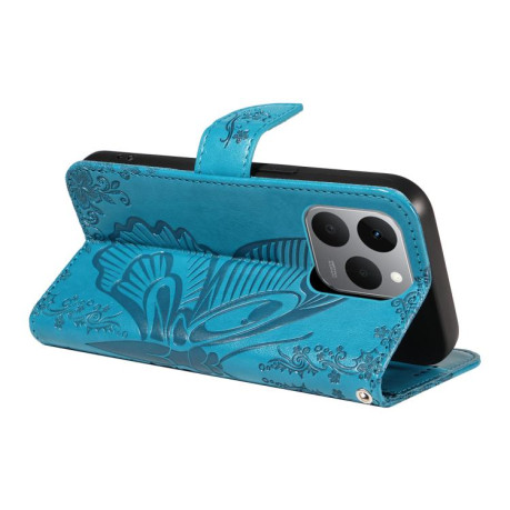 Чохол-книжка Swallowtail Butterfly Embossed Leather для Realme 15T 5G — синій