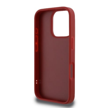 Оригінальний чохол Karl Lagerfeld Quilted Signature для iPhone 16 Pro Max - Red