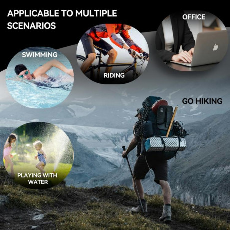 Противоударный чехол RedPepper IP68 Waterproof MagSafe для iPhone Air - серый
