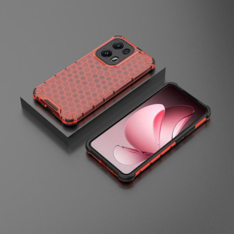 Протиударний чохол Honeycomb на OPPO Reno13 Pro 5G Global - червоний