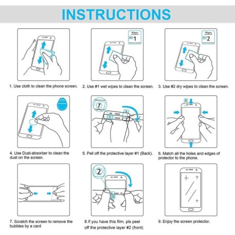 Защитное стекло NORTHJO A++ Privacy Screen Protector High Aluminium-Silicon на Samsung Galaxy S26 5G - черное