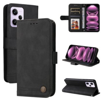 Чохол-книжка Skin Feel Life Tree для Xiaomi Redmi Note 12 Pro 5G/Poco X5 Pro - чорний