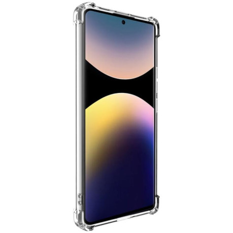 Ударозахисний чохол IMAK UX-4 Series Four-corner Shockproof на Redmi Note 14 Pro 4G Global - прозорий