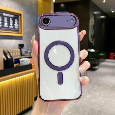 Чохол Imitation Original Magsafe TPU для iPhone Air - фіолетовий