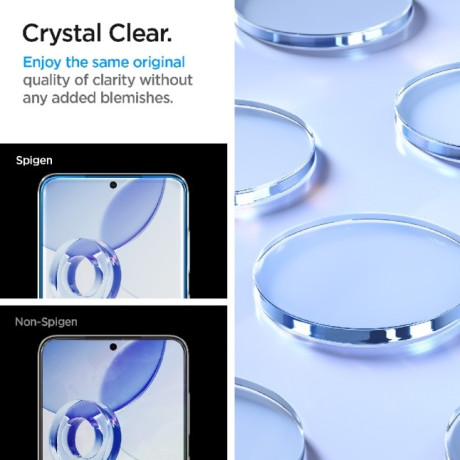 Комплект защитного стекла Spigen Glas.Tr &quot;EZ Fit&quot; для Samsung Galaxy S24 - Clear