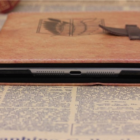 Кожаный Чехол Retro Vintage Style Attack on Titan для iPad Mini, Mini 2