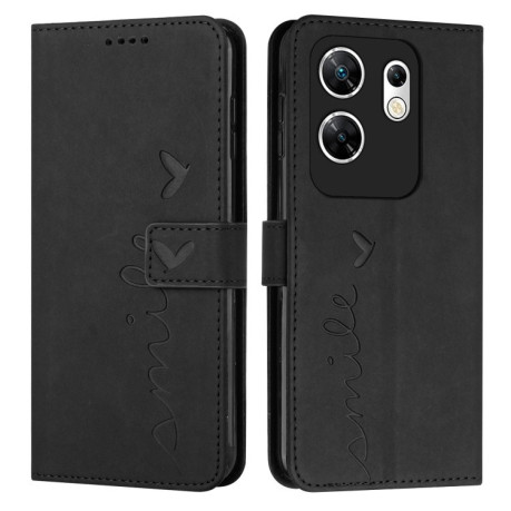 Чехол-книжка Retro Skin Feel Amile для Infinix Zero 30 4G - черный