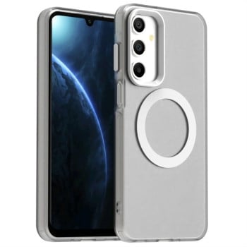 Противоударный чехол MagSafe Holder PC Hybrid для Samsung Galaxy A16 5G - белый