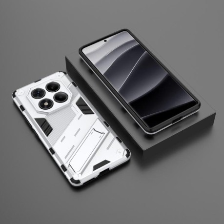 Протиударний чохол Punk Armor для Redmi Note 14 Pro 4G Global - білий