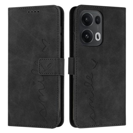 Чохол-книжка Retro Skin Feel Amile для OPPO Reno13 Pro - чорний