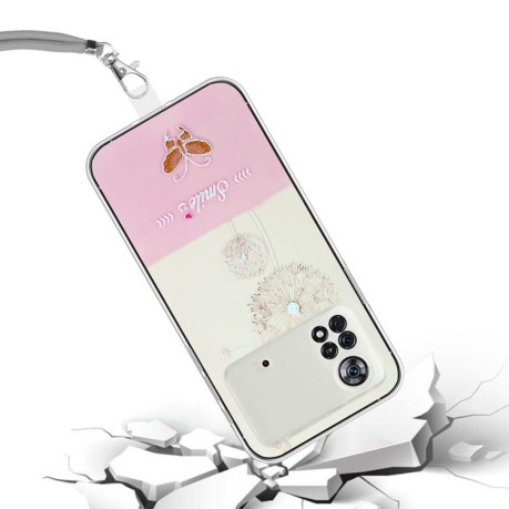 Чехол Bronzing Butterfly Flower для Xiaomi Poco X4 Pro 5G - Dandelions