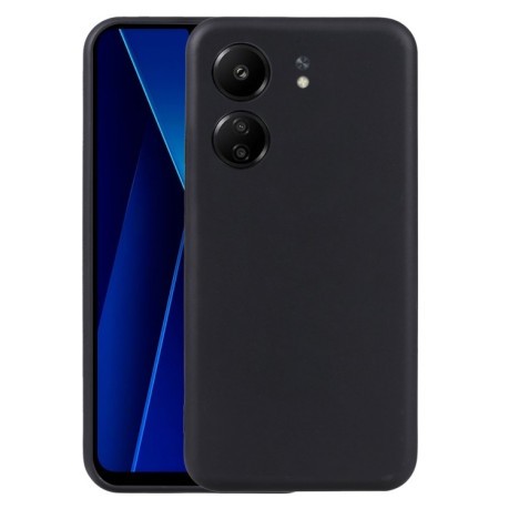 Силиконовый чехол для Xiaomi Redmi 14C 4G/Poco C75/Redmi A4 5G - черный
