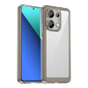 Противоударный чехол Colorful Acrylic Series для Xiaomi Redmi Note 13 4G Global - прозрачно-серый
