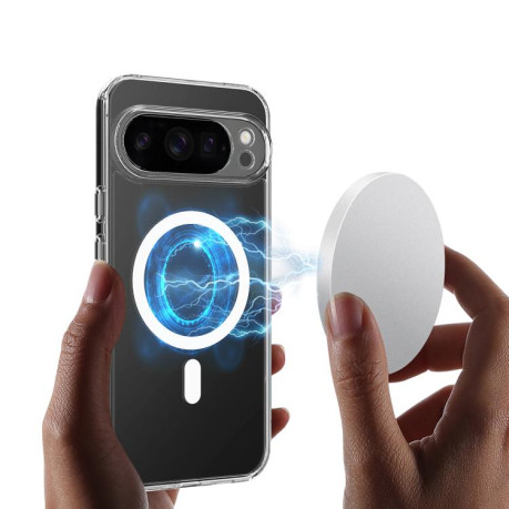 Чохол Clear Case MagSafe Simple Magnetis для Google Pixel 10 Pro XL - прозорий