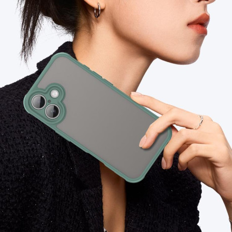 Чохол Fan Dun Series TPU Hybrid PC на iPhone 17 - зелений